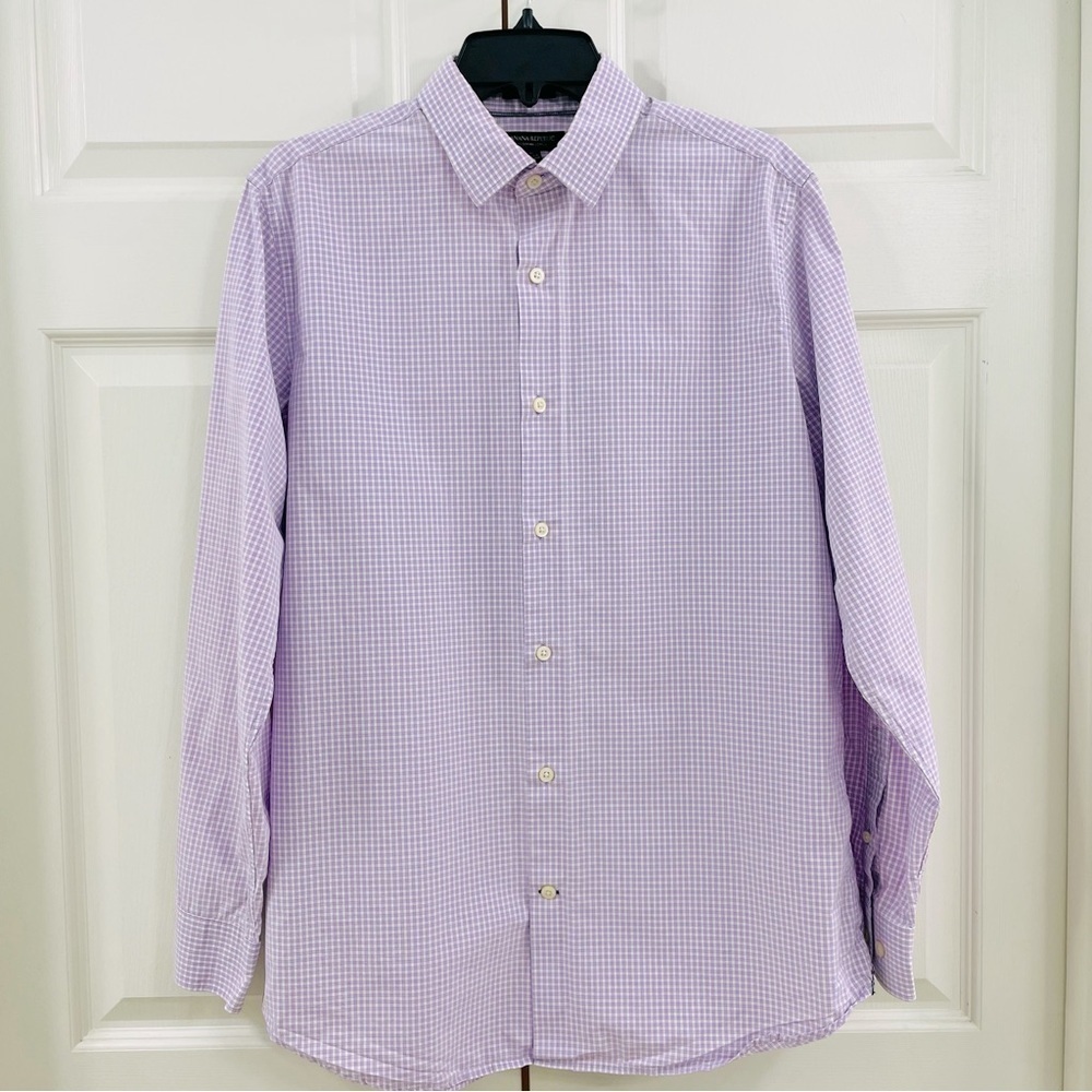 Banana Republic Men’s Camden Fit 120 Supima Cotton Button Down Shirt Size L